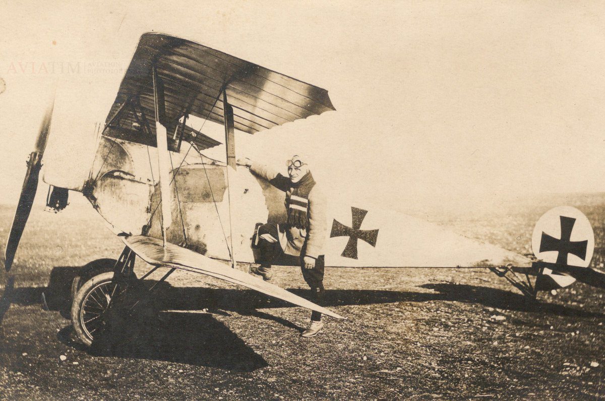 Fokker B.II aircraft of the Austro-Hungarian Air Service during WWI